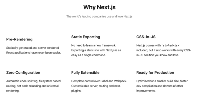 Why Next.js